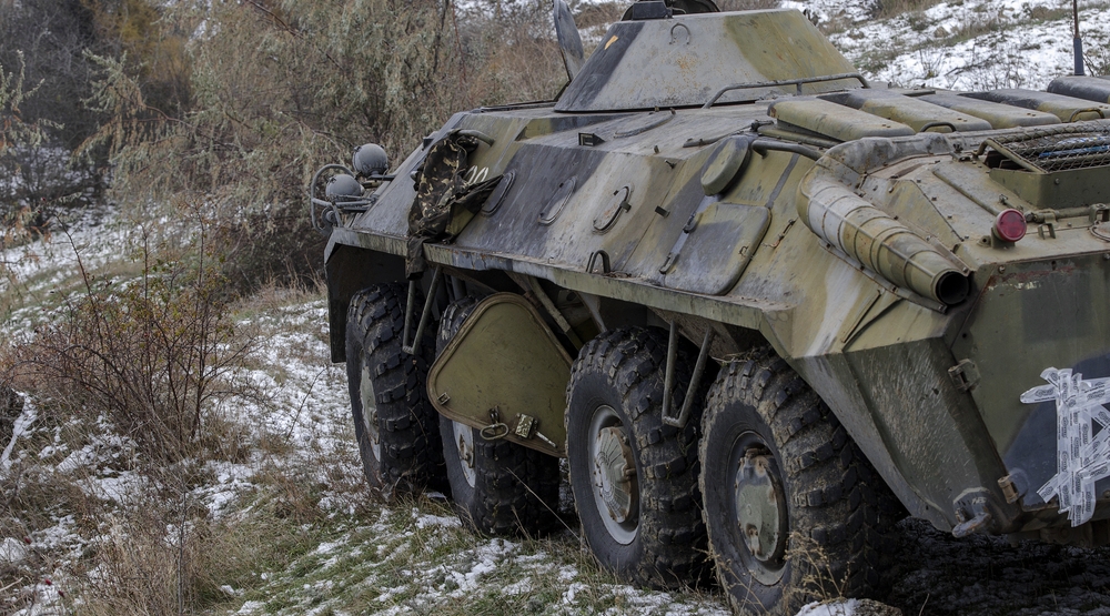 Беспилотник ОБСЕ засёк танк украинских силовиков у линии разграничения в Донбассе