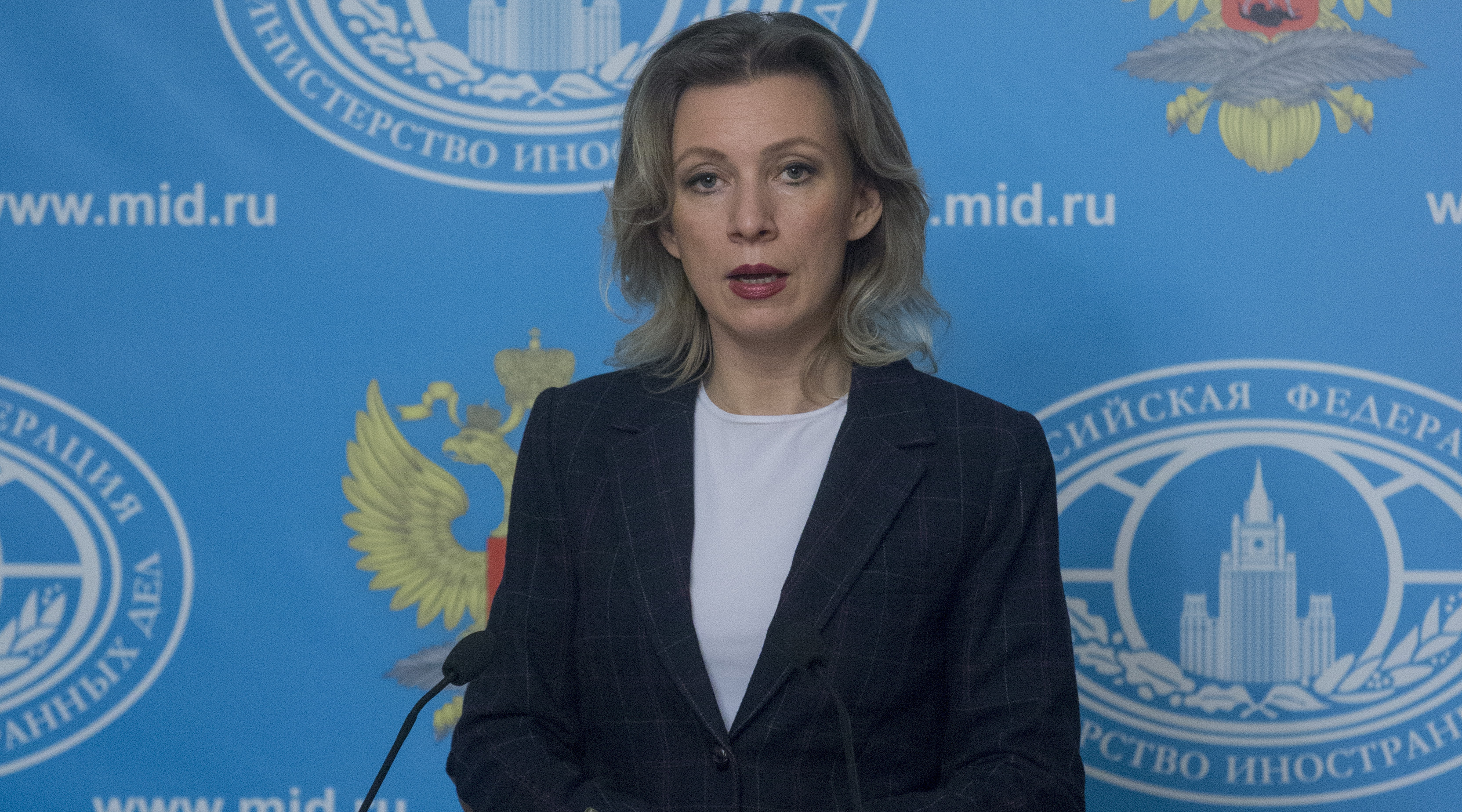 Захарова ответила на слова Штайнмайера о неожиданности операции России в Сирии