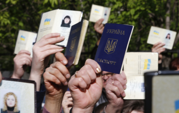 Только 11% жителей ДНР хотят жить в составе Украины Только 11% жителей ДНР хотят жить в составе Украины