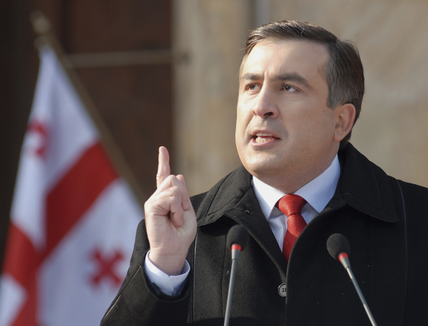 "Он ещё хуже, чем я": Саакашвили опубликовал видео, где его хвалит Трамп