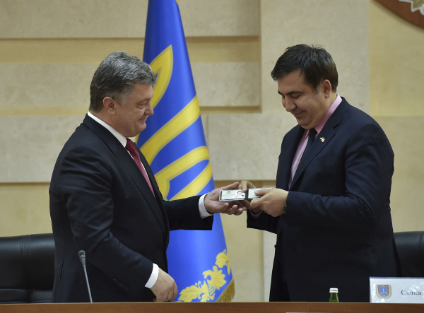 Саакашвили рассказал, чем его разочаровал Порошенко
