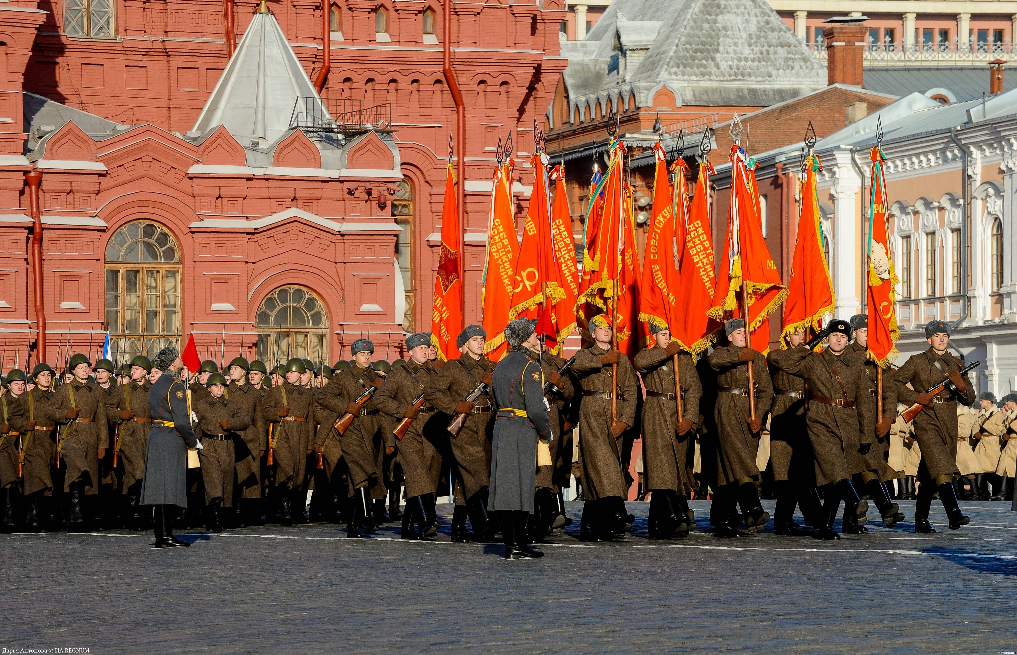 красная площадь ноябрь