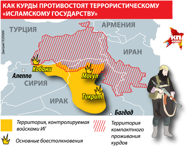 Курды в турции карта