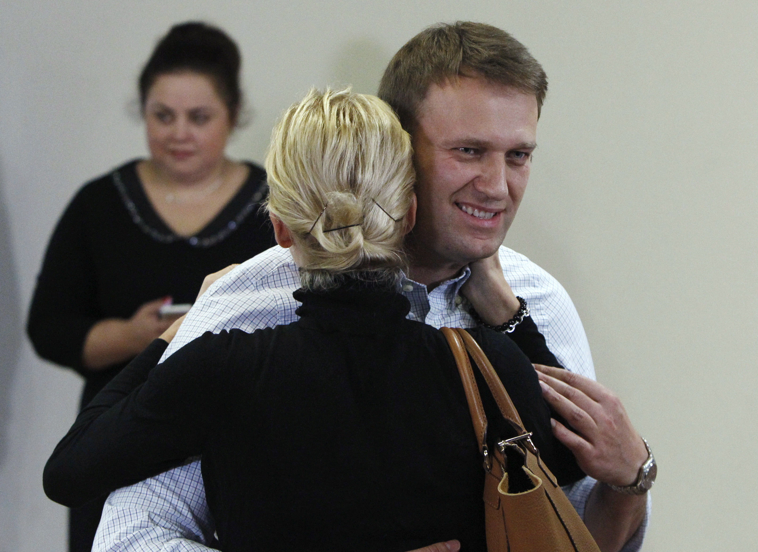 Жена навального где была