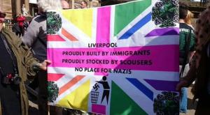 Британские неонацисты встретили отпор антифашистов