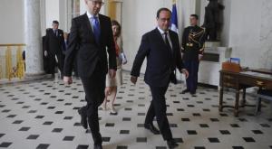 Франсуа Олланд сообщил Яценюку о своей озабоченности нарушениями перемирия на Донбассе