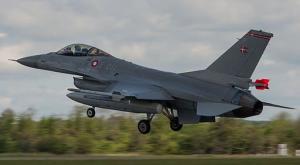 Истребитель F-16 датских ВВС упал в Северное море