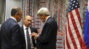 "Итоги переговоров доложат президенту" — Путин примет Керри и Лаврова