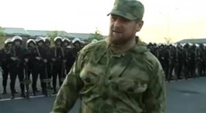 Кадыров  и главком ВВ МВД РФ проинспектировали базу республиканского ОМОНа