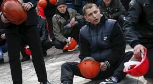 На Украине протестуют шахтеры