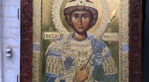 "Ночные волки" проедут крестным ходом по Москве с иконой Святого Георгия Победоносца