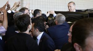 Между охраной Эрдогана и спецслужбами США произошла перепалка