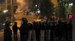 Против протестующих в Черногории применили слезоточивый газ