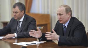 Путин призвал поддержать кандидатуру Володина на пост спикера Госдумы