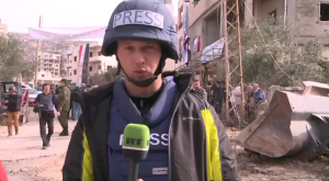 Российские военнослужащие показали западным СМИ освобожденную сирийскую Сальму