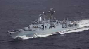 Корабль ВМФ РФ "Вице-адмирал Кулаков" вошел в Красное море