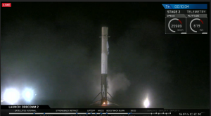 С мыса Канаверал успешно стартовала ракета Falcon 9
