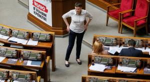 Савченко отборным матом охарактеризовала работу депутатов Рады