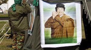 Сторонники Каддафи в Ливии провели демонстрацию