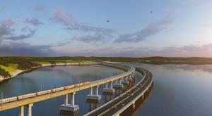 Строительство моста в Крым планируют начать в январе