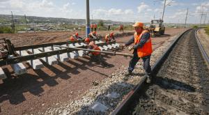 Строительство железной дороги в обход Украины идет с опережением графика