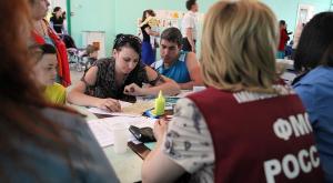 Центры для украинских беженцев завершают работу в Ростовской области 
