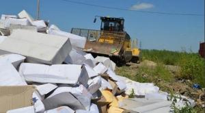 В Крыму уничтожили санкционные продукты, отправленные из Европы через Украину