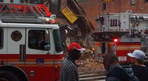 В Нью-Йорке рухнуло четырехэтажное здание
