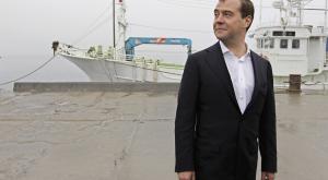 В правительстве РФ просят Японию воздержаться от советов Медведеву в связи с поездкой на Курилы