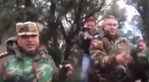 В сети появилось видео с российскими военными наблюдателями в Сирии