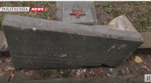 Вандалы в Польше вновь осквернили могилы советских солдат