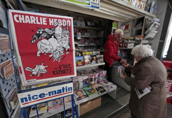 Charlie Hebdo могут попасть в российский санкционный список Charlie Hebdo могут попасть в российский санкционный список