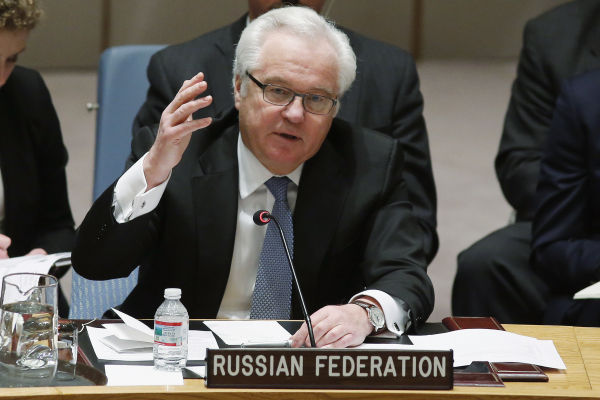 Чуркин: В РФ считают интересной резолюцию Новой Зеландии по Сирии
