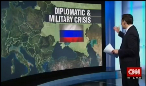 CNN в репортаже присоединил Украину к России (Видео)