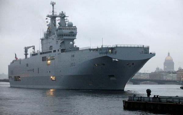 Франция передала ВМФ России все радиоэлектронное оборудование с "Мистралей"