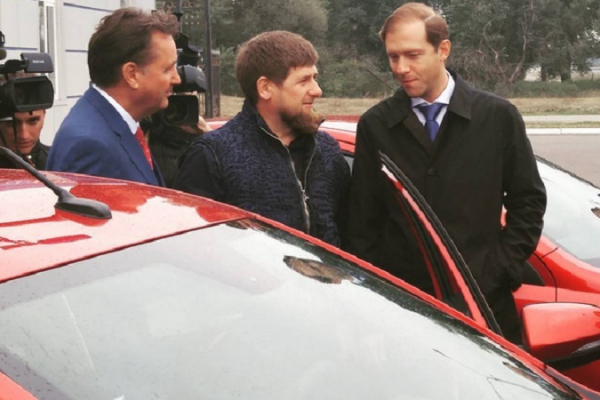 Кадыров доволен новой Lada Vesta