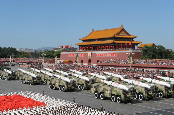 Китай проведет парад к 70-летию победы во Второй мировой