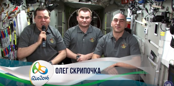Космонавты с МКС поздравили спортсменов с успешным выступлением на Олимпиаде