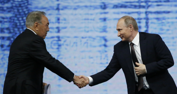 Назарбаев и Путин встретятся до конца года еще пять раз 