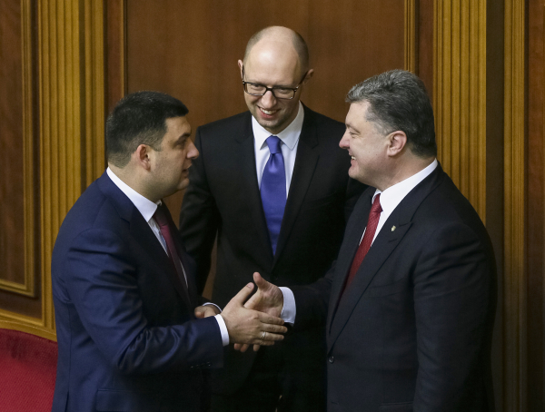 Партия Порошенко выдвинула кандидатуру на пост премьер-министра Украины