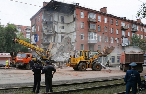 По делу об обрушении части жилого дома в Перми задержан гендиректор управляющей компании