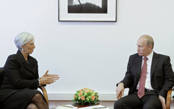 Путин переговорил с главой МВФ в рамках саммита G20 в Турции