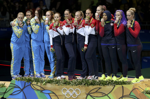 Российские саблистки победили украинок в финале на Олимпиаде в Рио