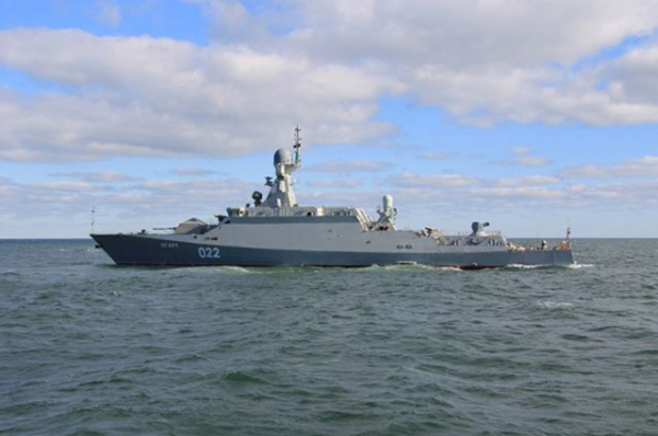 Российский ракетный корабль перепугал власти Латвии Российский ракетный корабль перепугал власти Латвии