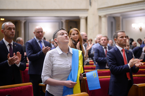 Савченко призвала провести референдум о внешней политике Украины