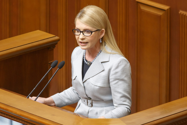 Тимошенко обвинила Киев в фальшивом патриотизме