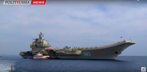 Тяжелый авианесущий крейсер «Адмирал Кузнецов» отправляется к Сирии