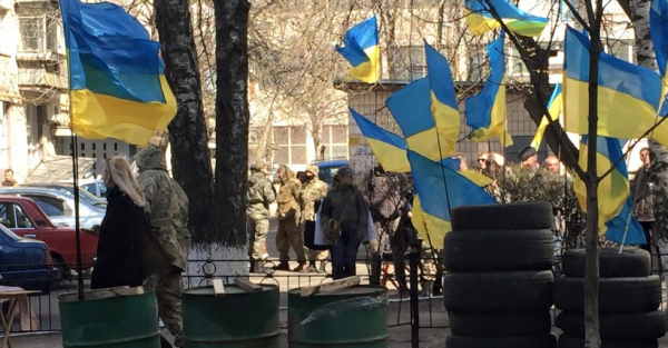 В Киеве бойцы АТО требуют отставки главного военного прокурора