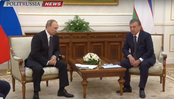 Власти Узбекистана поблагодарили Путина за "плечо верного друга"