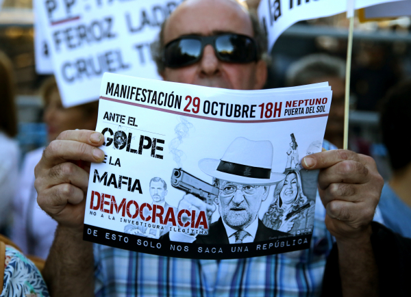 "Вопреки протестам" - Рахой переизбран премьер-министром Испании